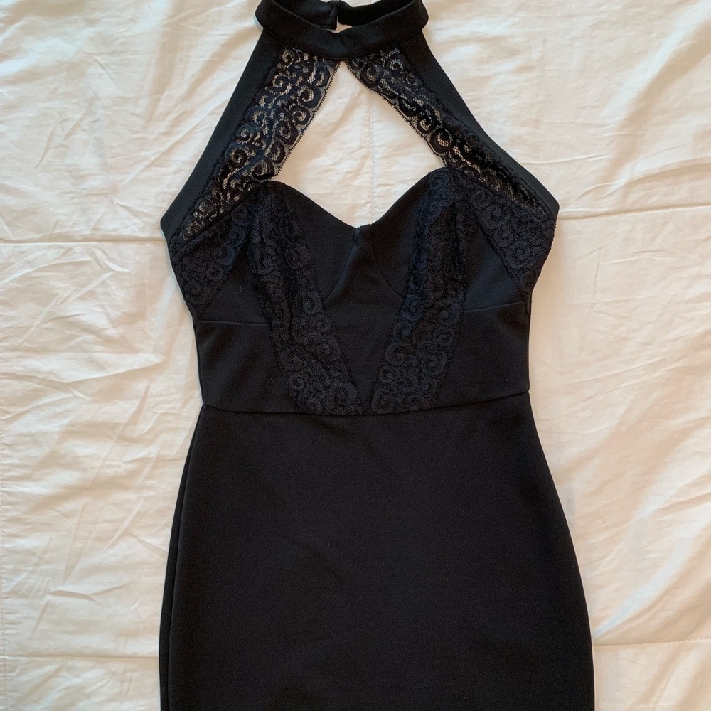 Calvin Klein Mini Dress. Never worn. Black, Size S